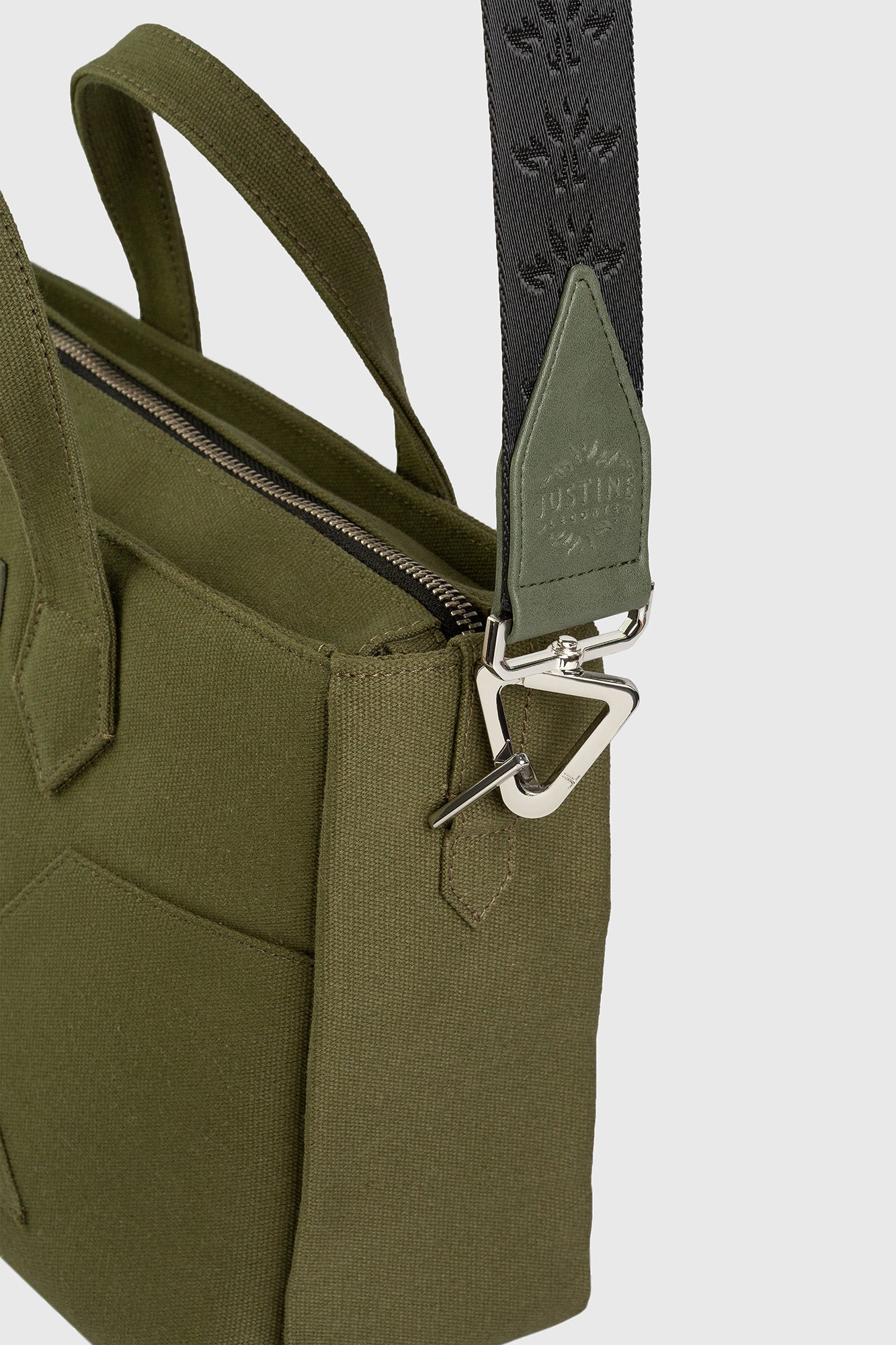 JL crossbody bag canvas Olive green