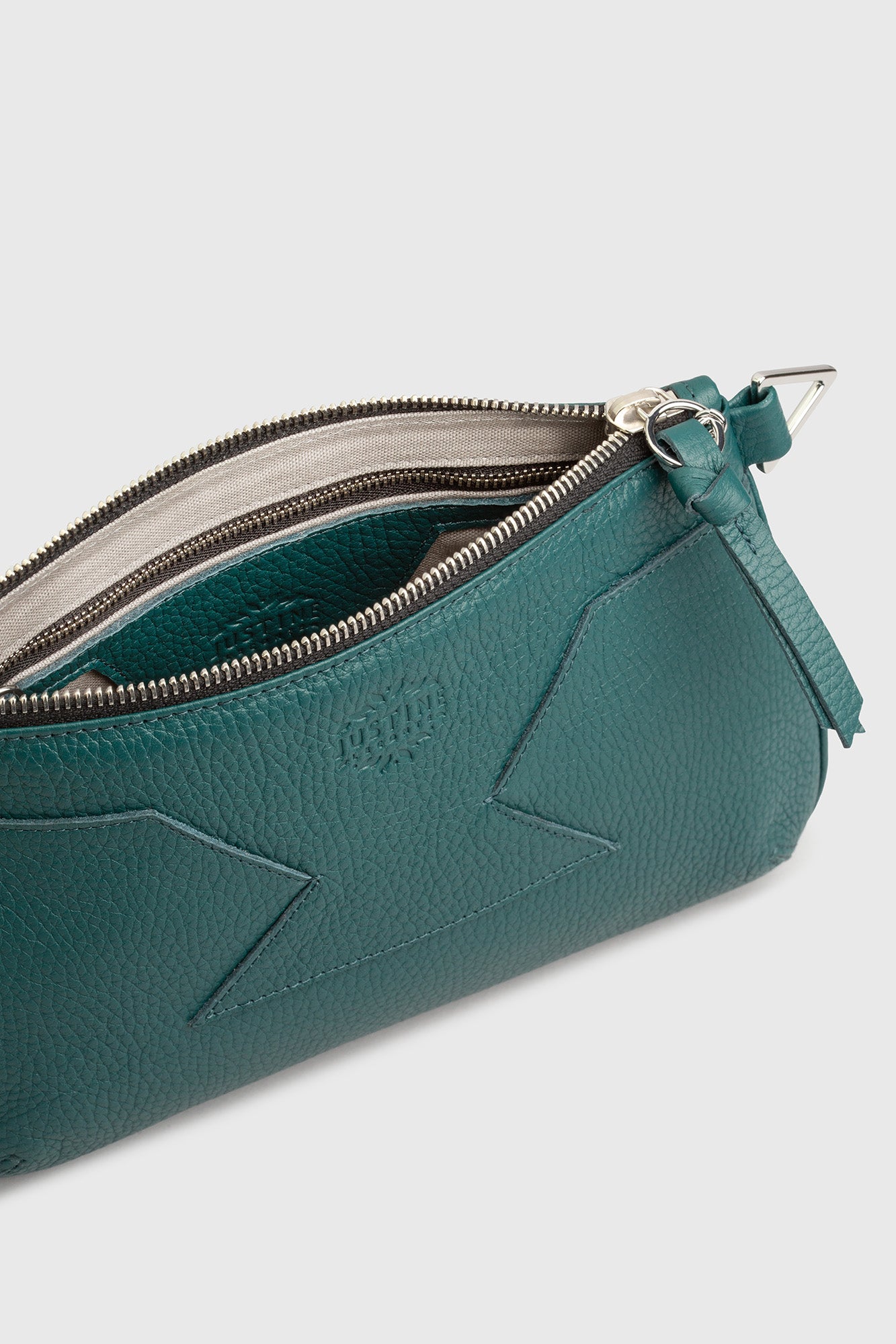 Teal green 2025 clutch bag